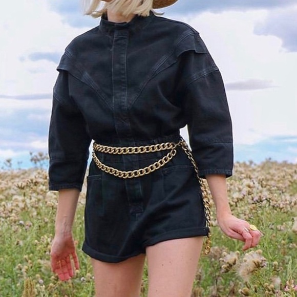 Mango chain belt bloggers favorite rare🌺❤️ - Picture 2 of 12